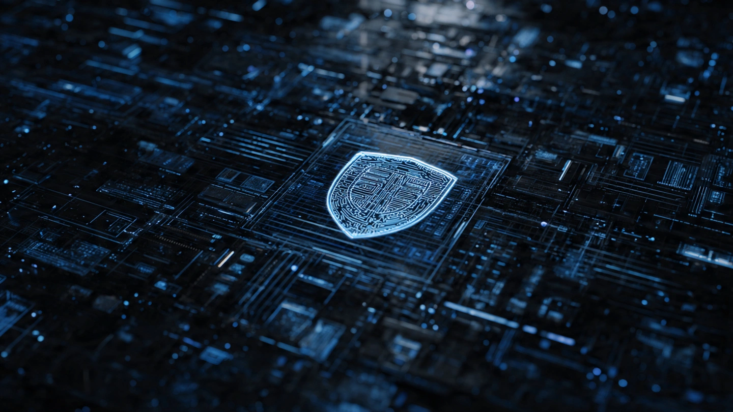 AI för WordPress 2026 AI security system med sköld