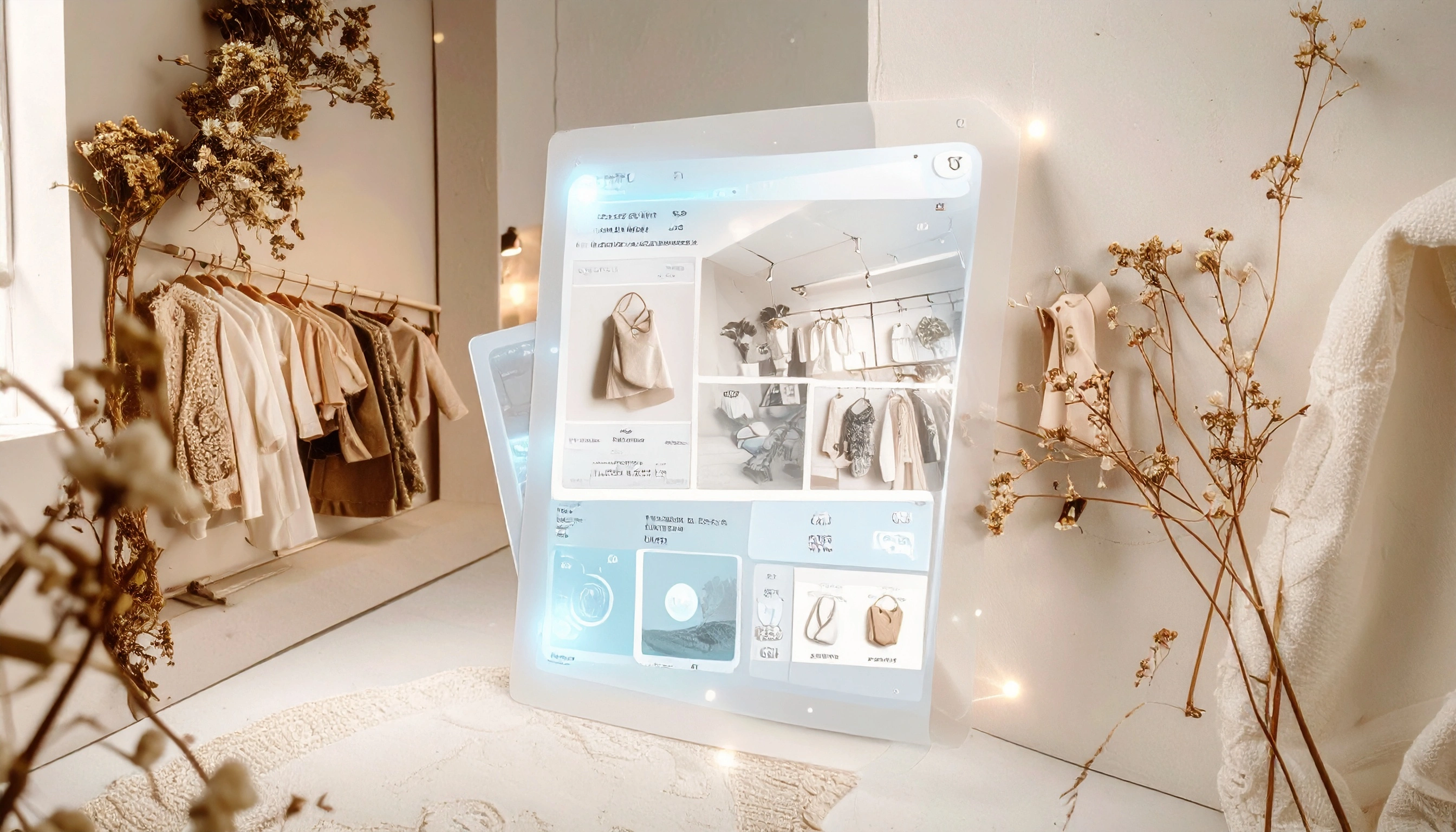 ai WooCommerce bild på fysisk och webbshop blandat